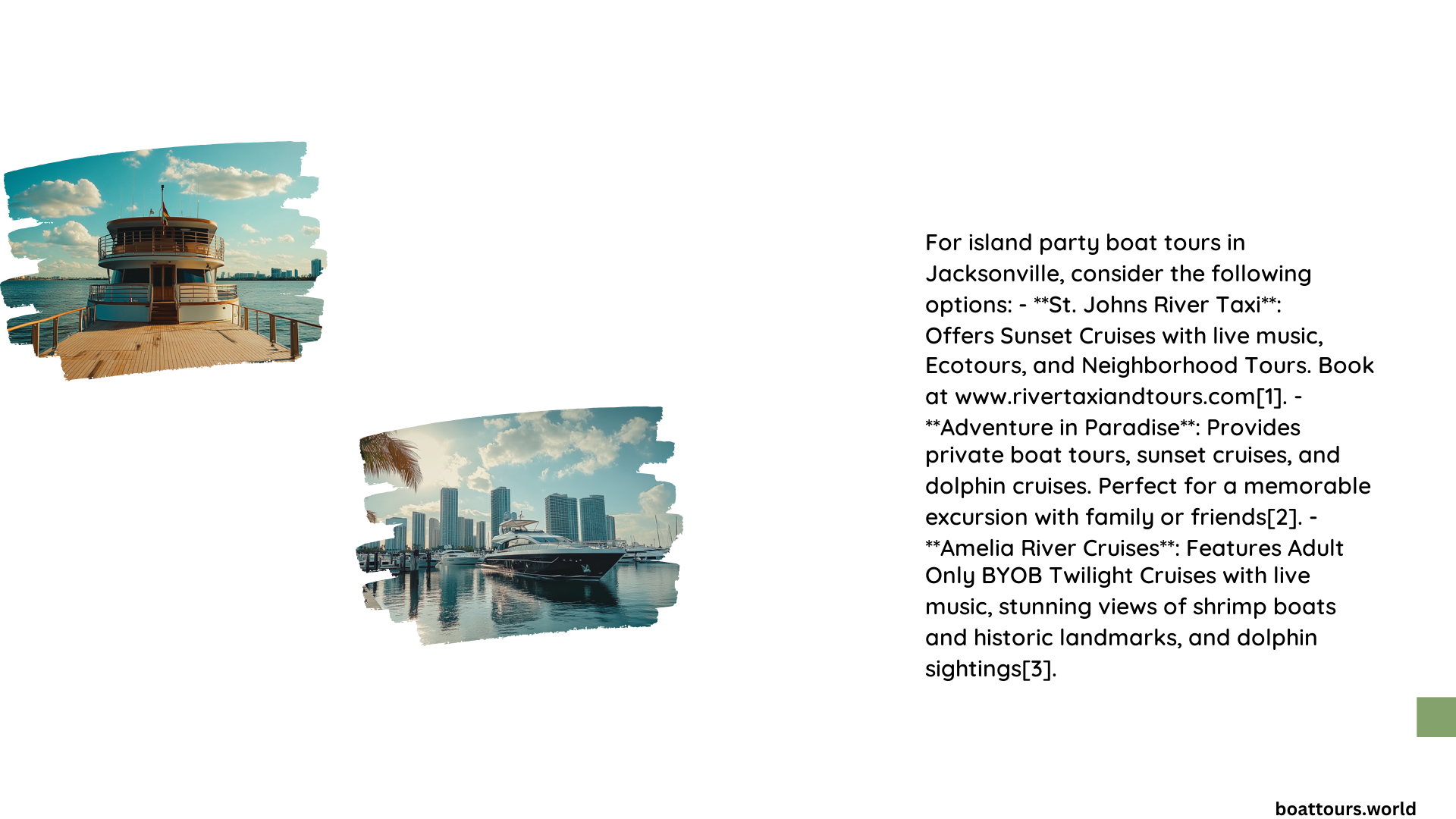 island party boat tours jacksonville
