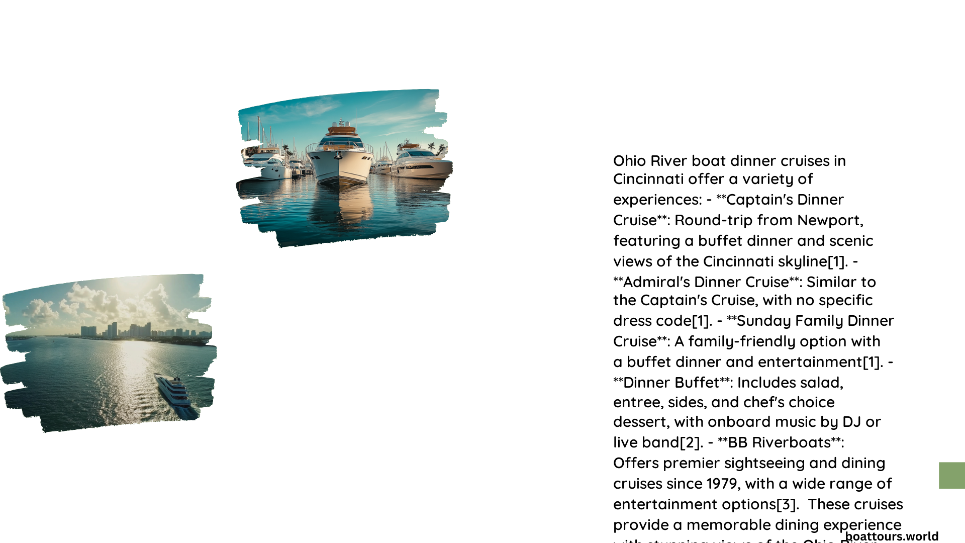 ohio river boat dinner cruise