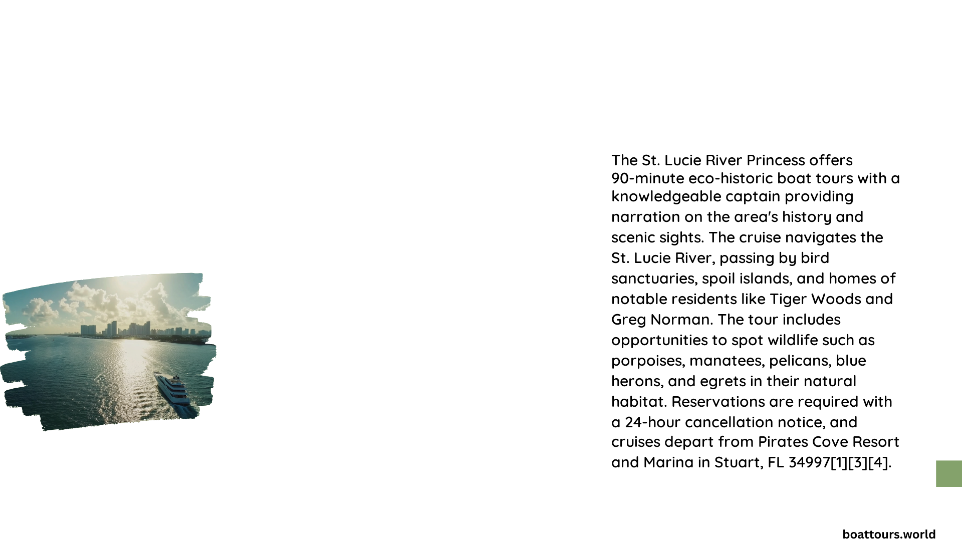st lucie river princess eco historic boat tours